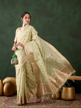 Womens Fashion Ethnic Green Color Sarees-MLSHWSA1470GRN0ONE